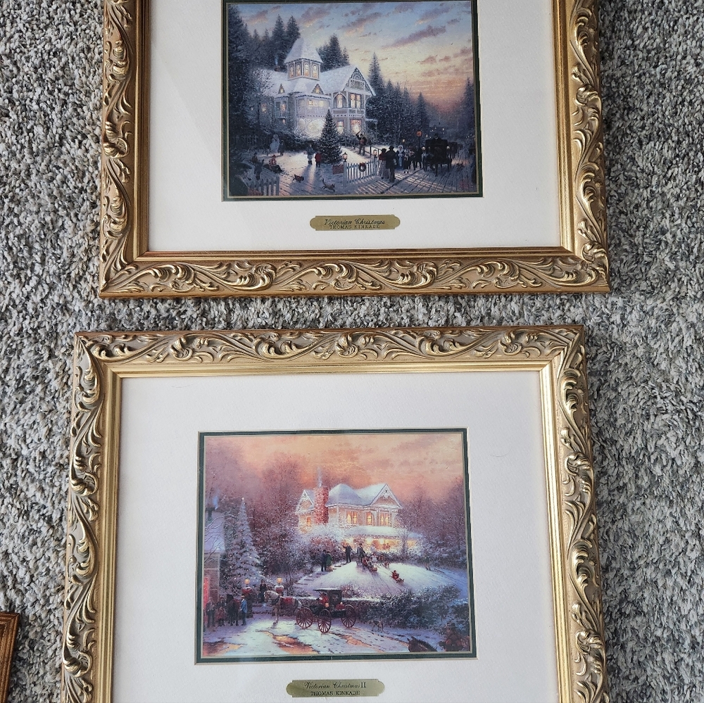 Thomas kinkade Christmas prints